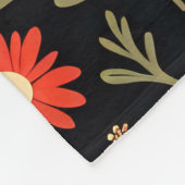 Mooie trendy  Collectie Fleece Deken (Hoek)