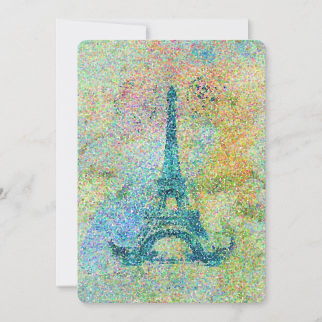 Mooie trendy girale  Eiffeltoren (Voorkant)