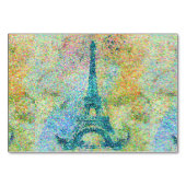 Mooie trendy girale  Eiffeltoren Kaart (Achterkant)