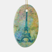 Mooie trendy girly  Eiffeltoren Frankrijk Keramisch Ornament (Rechts)