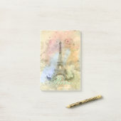 Mooie trendy girly  Eiffeltoren Frankrijk Post-it® Notes (Op bureau)