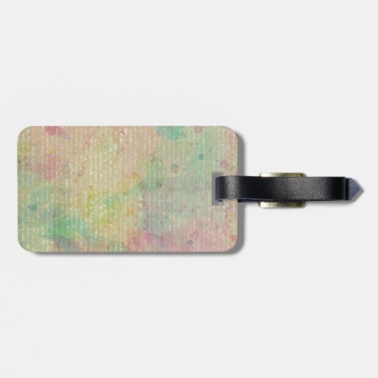 Mooie trendy  London Landmarks Bagagelabel (Achterkant horizontaal)