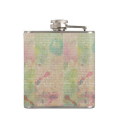 Mooie trendy  London Landmarks Heupfles (Achterkant)