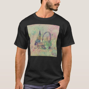 Mooie trendy  London Landmarks T-shirt