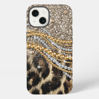 Mooie Trendy Luipaard Nep Dierenprint Hoesje-Ma