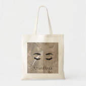 Mooie Trendy Marble, ogen Tote Bag (Voorkant)