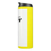 mooie trendy thermische tumbler thermosbeker (Geroteerd rechts)