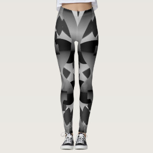 Mooie trendy zwarte kleur "Ratti_Creative_Arts"   Leggings