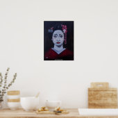 Mooie Treurige Schilderij van Alfred Fox Poster (Keuken)