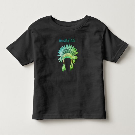 Mooie Tribe Kinder Shirts (Voorkant)