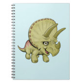 Mooie Triceratops Notitieboek (Voorkant)