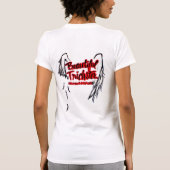 Mooie Trichster van HelpMe2Stop.org T-shirt (Achterkant)