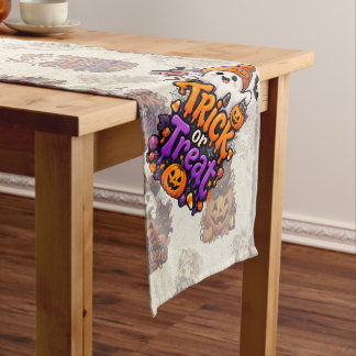 Mooie Trick or Treat Geest Halloween Tafelloper