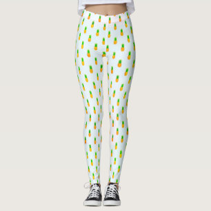 Mooie tropische ananaspatroon leggings