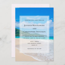 Mooie tropische bestemming Zandstrand bruiloft