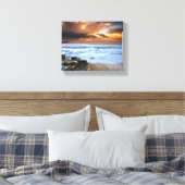 Mooie Tropische Eilandmuur Canvas Kunst (Insitu (Slaapkamer))