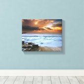 Mooie Tropische Eilandmuur Canvas Kunst (Insitu (Houten vloer))