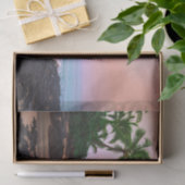 Mooie Tropische Hawaiian Island Beach Sunset Tissuepapier (Geschenk)