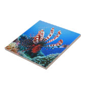 Mooie tropische langoest tegeltje (Zijkant)