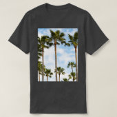 Mooie Tropische palmbomen T-shirt (Design voorkant)