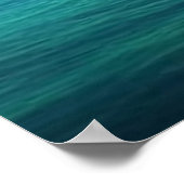 Mooie tropische regenboog op het eiland South Paci Poster (Hoek)