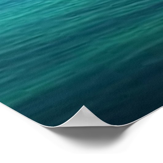 Mooie tropische regenboog op het eiland South Paci Poster (Hoek)