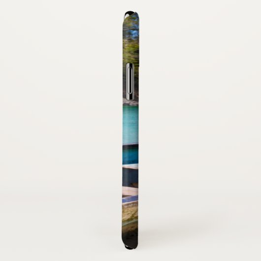 Mooie Tropische strand met een roeiboot Case-Mate iPhone Case (Achterkant / rechts)