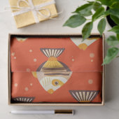Mooie tropische vispatroon  tissuepapier (Geschenk)