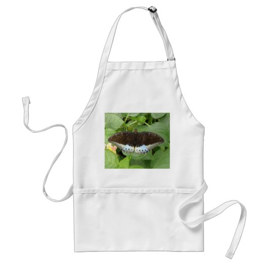 Mooie Tropische Vlinder Schort (Voorkant)