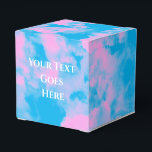 Mooie Trouwcadeau Doos voor Taart Bedankdoosjes<br><div class="desc">Mooie Trouwcadeau Doos voor Taart presenteert een unieke en speelse stijl voor elk trouwfeest met gemak. Deze maken de perfecte dozen voor trouwtaart met gemak. De ontwerper heeft het ontwerp opengelaten zodat u volledig in het ontwerp kunt duiken om uw eigen unieke statement te maken met de achtergrondkleuren en tekst,...</div>