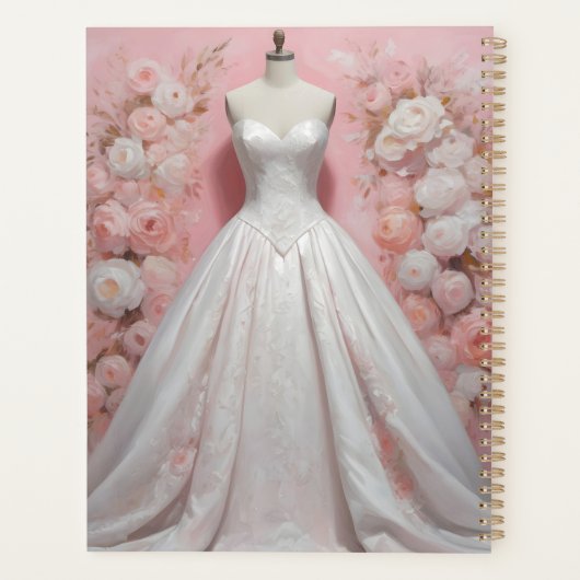 Mooie trouwjurk planner (Achterkant)