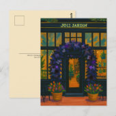 Mooie Tuin Briefkaart (Voorkant / Achterkant)