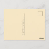 Mooie Tuin Briefkaart (Achterkant)