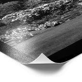 Mooie tuin foto afdruk (Hoek)