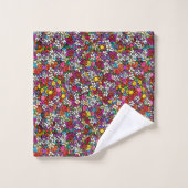Mooie Tuin Groovy Bad Handdoek (Wasdoekje)