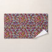 Mooie Tuin Groovy Bad Handdoek (Handdoek)