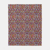 Mooie Tuin Groovy Fleece Deken (Voorkant)