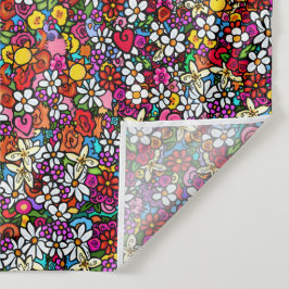Mooie Tuin Groovy Wandkleed