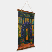 Mooie Tuin Hangend Wandkleed (Gebogen)