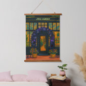 Mooie Tuin Hangend Wandkleed (Slaapkamer)