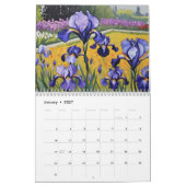 Mooie tuin illustraties kalender (Jan 2027)