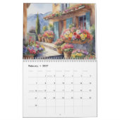 Mooie tuin illustraties kalender (Feb 2027)