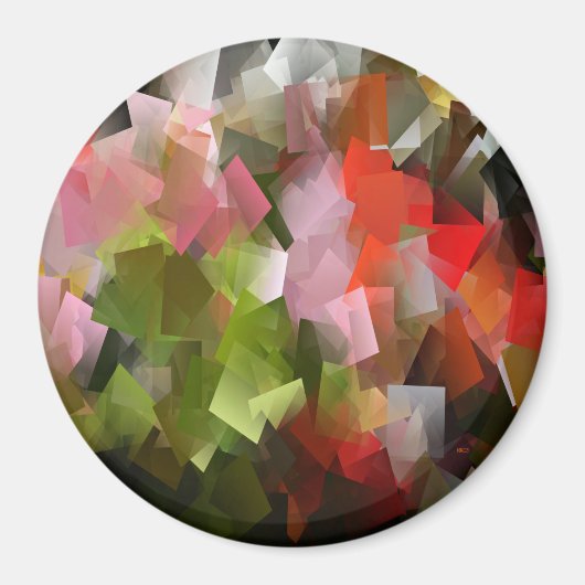 Mooie tuin... magneet (Voorkant)