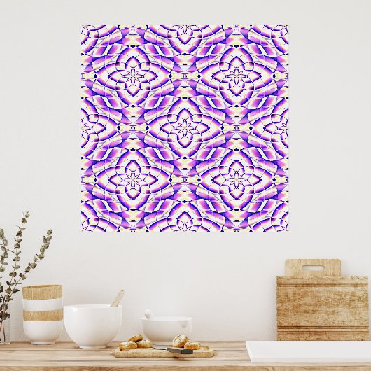 Mooie tuin..... poster (Keuken)