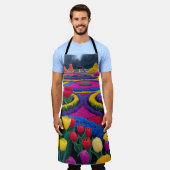 Mooie tuin schort (Gedragen)