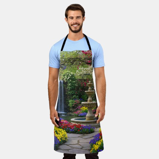 mooie tuin schort (Gedragen)