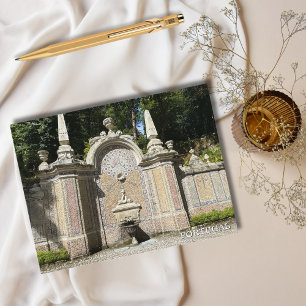 Mooie Tuin, Sintra Portugal Fotografie, Reizen Feestdagenkaart