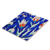 Mooie tuin (tulpen) tegeltje (Zijkant)