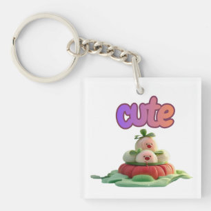 Mooie Tuin Verrassingen Acryl Sleutelhanger