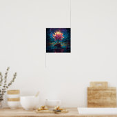 Mooie Tuin Waterlelie Poster (Keuken)
